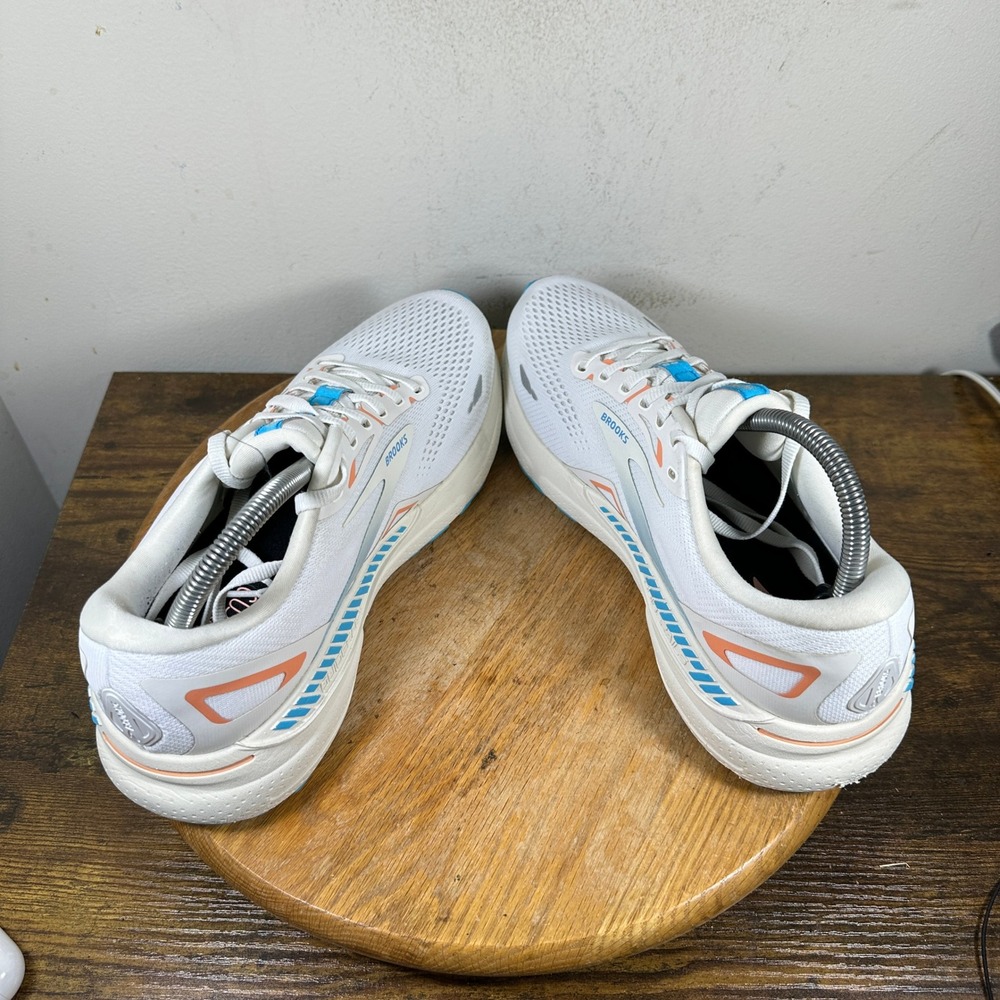 Brooks Adrenaline GTS 23 Women's Running Shoes White Blue Size 11 1203811B152 - Picture 8 of 8